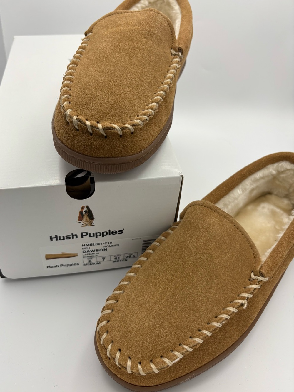 NEW IN BOX Hush Puppies Men's Dawson Slip-On size 8